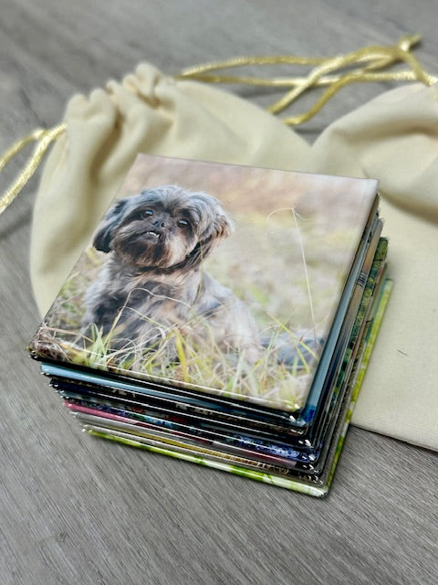 Set of 12 Custom Square Magnets